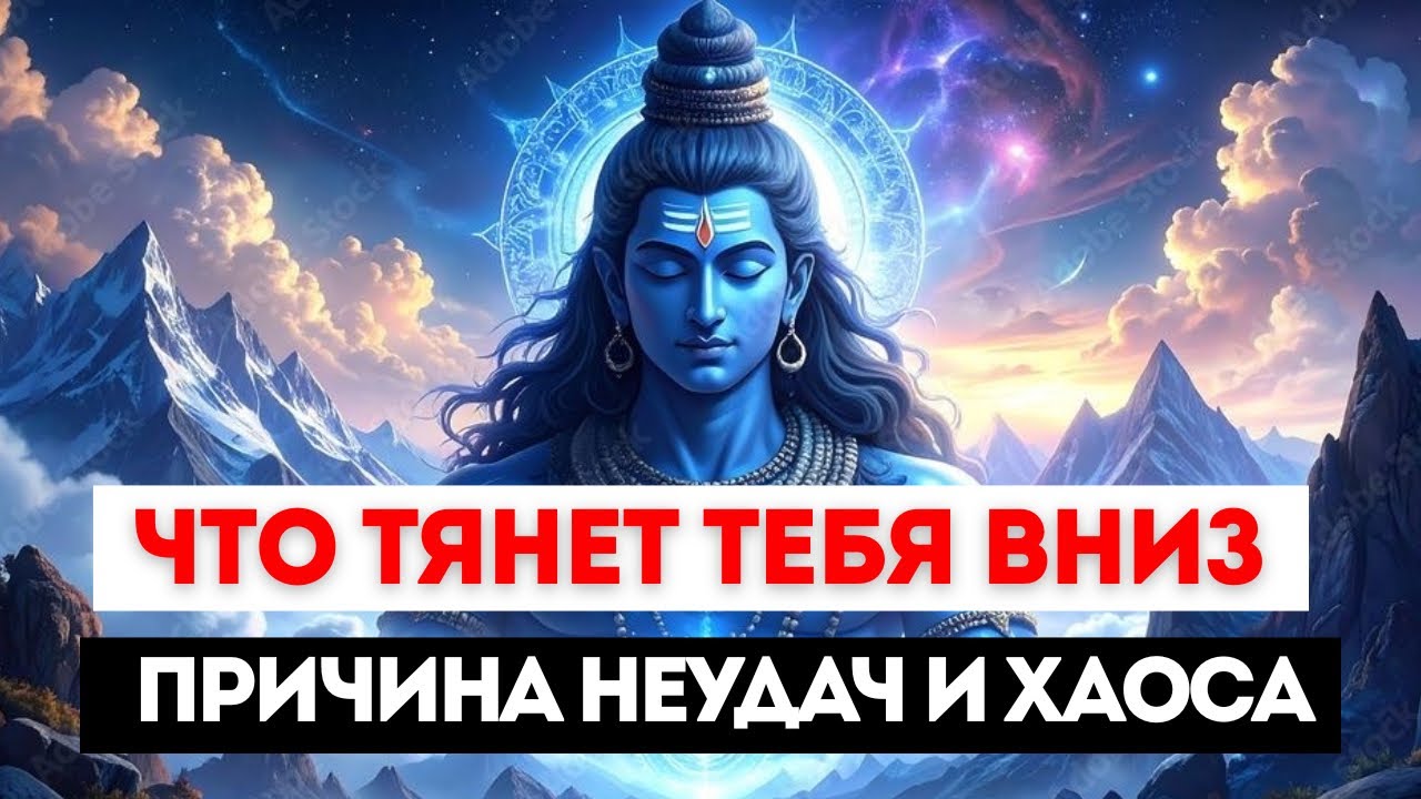 ЧТО ТЯНЕТ ТЕБЯ ВНИЗ, ПРИЧИНА НЕУДАЧ И ХАОСА, КАК ОБРЕСТИ ОПОРУ В МИРЕ ХАОСА