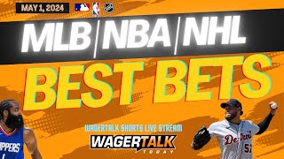 Free Picks & Predictions for MLB | NBA + NHL Playoff BEST BETS: April 30th