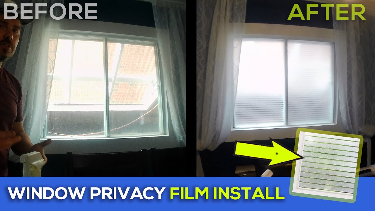 RabbitGoo Window Film Review and Install ** Get Window Privacy in