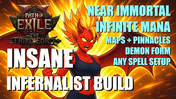 The MOST INSANE Infernalist Setup - Not Bait - Build Guide - Demon Form Pyro Pact Recoup - PoE2 0.3