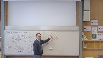 Geometry, Angles in the Circle, Part 1