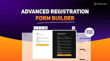 WholesaleX - WooCommerce Registration Form Builder (Coming Soon)