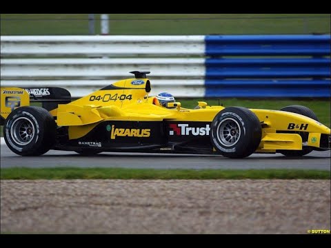 2004 February 2 - Jordan EJ14 maiden test by Nick Heidfeld
