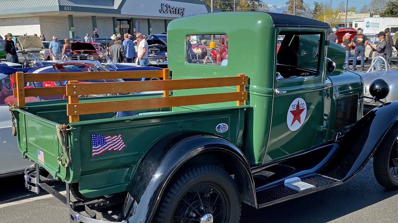 First Impromptu Car Show with our Model A in Sequim YouTube