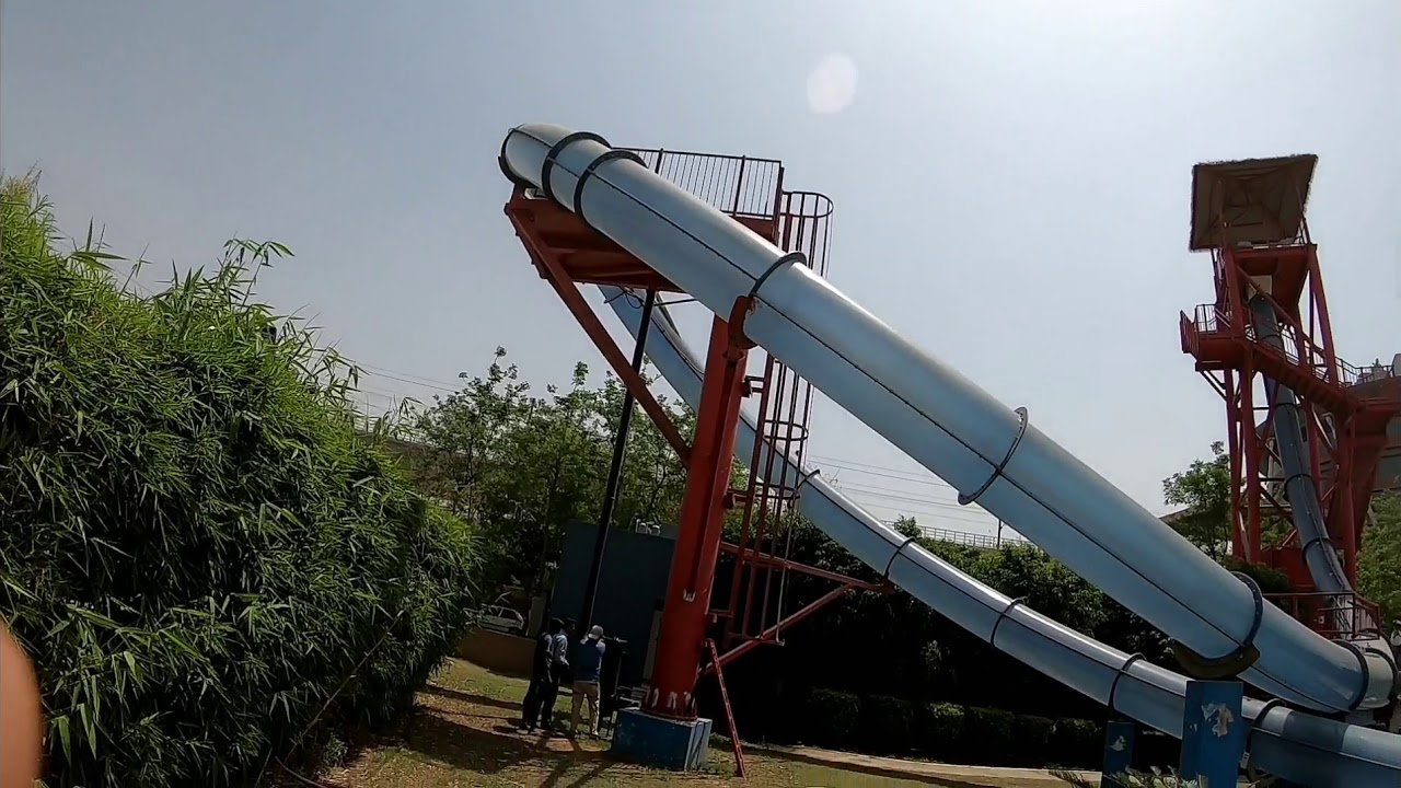 Oysters Water Park Gurgaon / Appu Ghar OMG water slide April-2019
