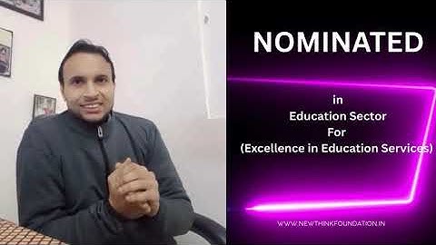 Mr. Sunil Goyal_Nomination Video