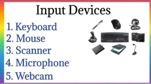 15 Input Device Name In English / Input Device Name
