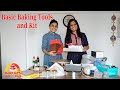 Basic tools and kit for baking | आप केक सिखना चाहते हो तो मटेरियल क्या लेना चाहिए देखे यह वीडियो