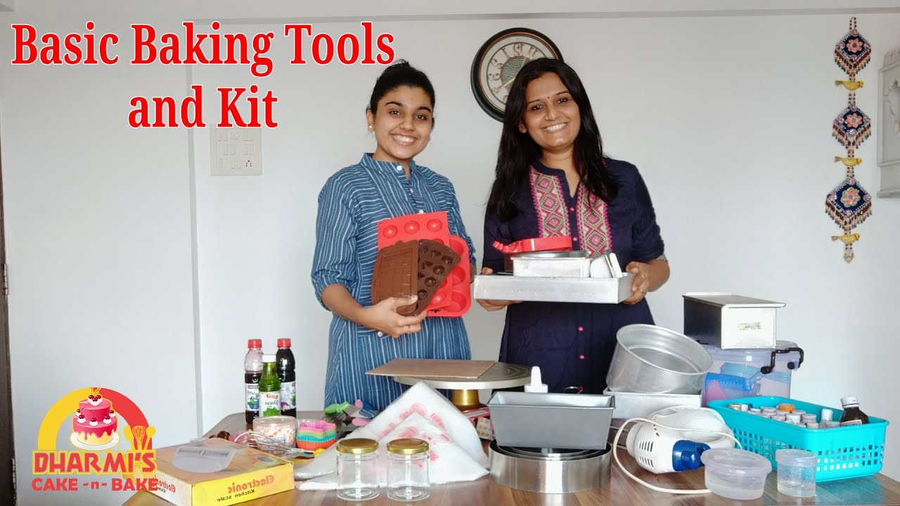Basic tools and kit for baking | आप केक सिखना चाहते हो तो मटेरियल क्या लेना चाहिए देखे यह वीडियो