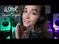 ASMR | Tascam Triggers for Sleep ✨ (SUPER Up-close & Ear to Ear Whispers, Brushing, Tapping)