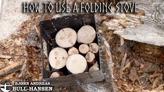 Campfire In Folding Stove - Swedish Candle Principle | Bjørn Andreas Bull-Hansen Campfire In Folding Stove - Swedish Candle Principle | Bjørn Andreas Bull-Hansen