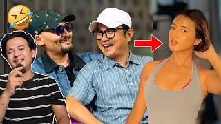 Download lagu Bipin karki & Dayahang are🤡Clowning Eva Giri
