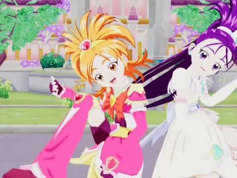 Cure Up RaPaPa Futari Wa Splash Star Precure MMD