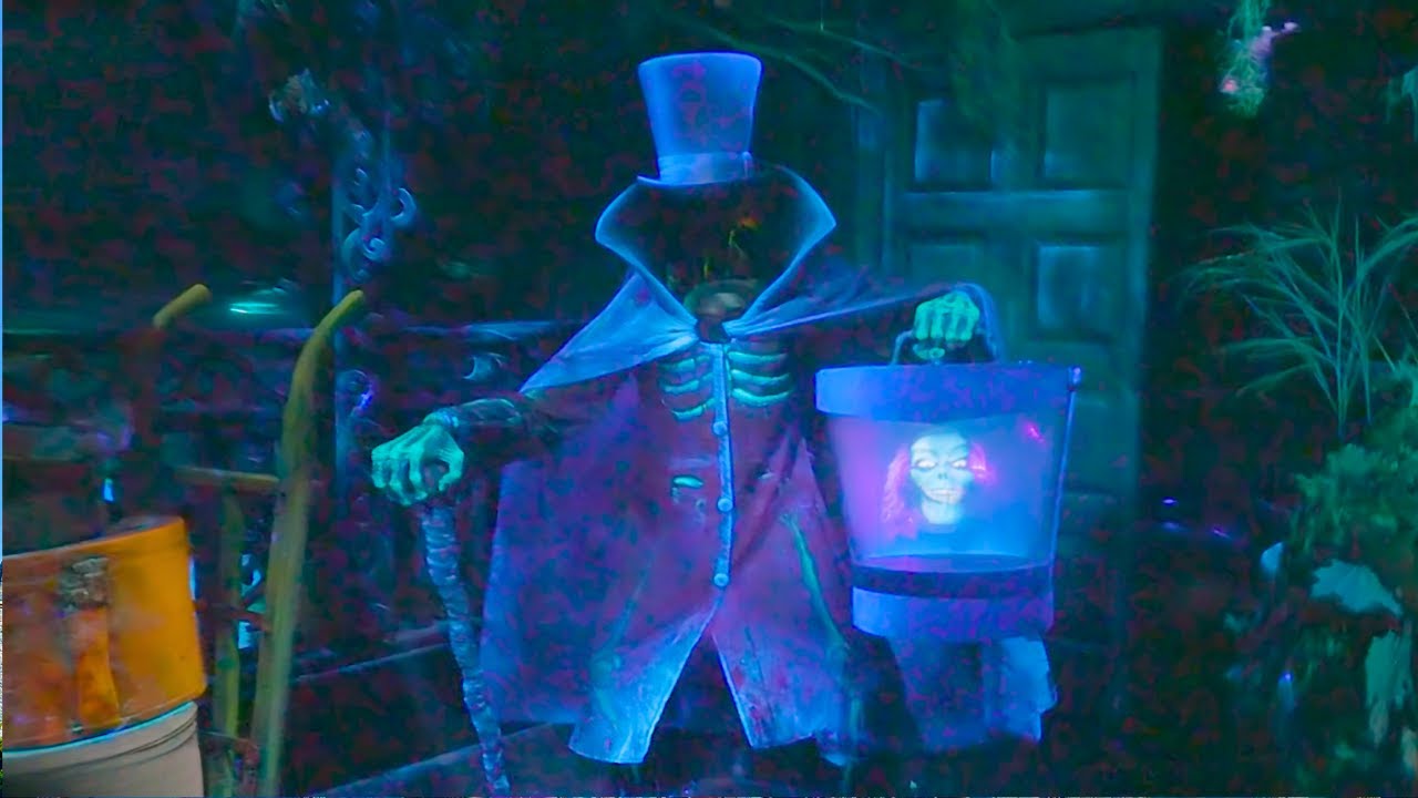 [4K] Особняк с привидениями — 10 лет «Призраку в шляпной коробке» — POV 2025 | Диснейленд, Калифо...