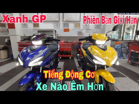Video So Sánh Exciter 155vva XANH GP và PHIÊN BẢN GIỚI HẠN... - youtube