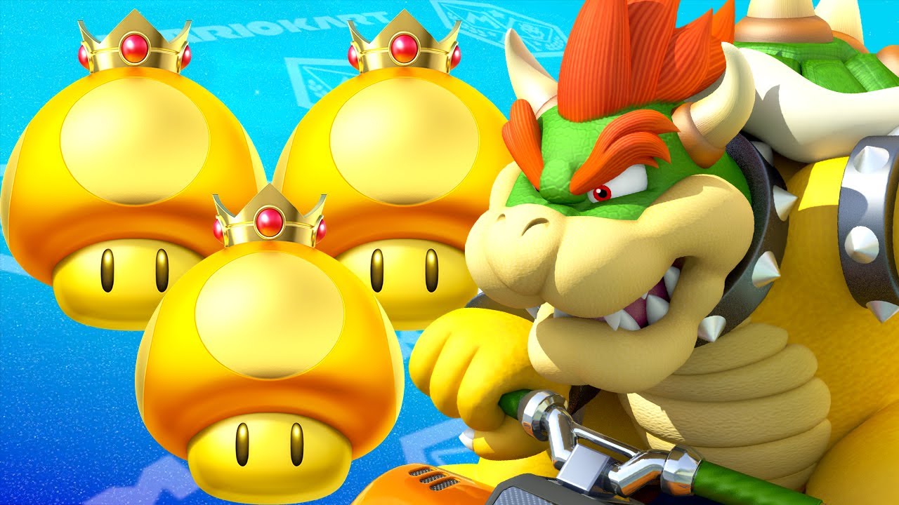 Mario Kart 8 Deluxe Golden Mushrooms Only YouTube