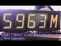 鉄道部品　列車番号表示器　マグサイン式　国鉄　 107系 211系など 鉄道部品 列車番号表示器 マグサイン式 国鉄 107系 211系など