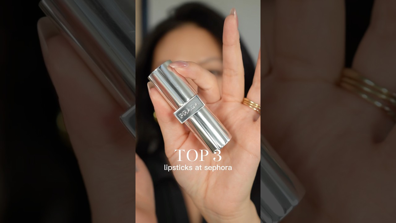 Top 3 Sephora Lipsticks: Sheer to Full Pigment Matte 