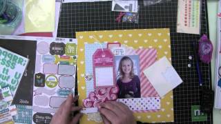 Process Video 116: Scrapbook Layout: Beautiful