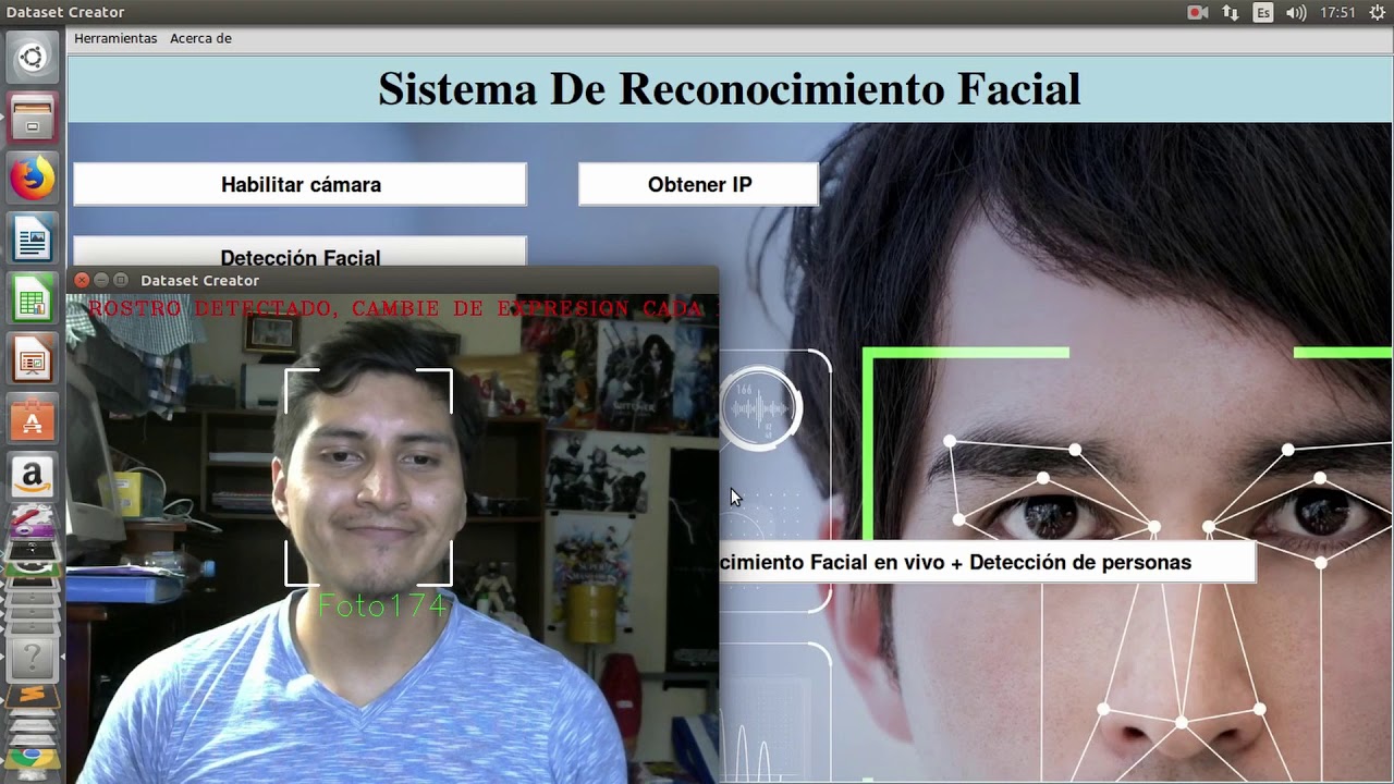 Facial Recognition System Demo (CNN+Support Vector Machines+GPU)