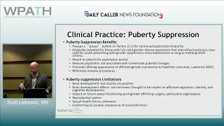 WPATH TAPES: Doctor Discusses Nature Of Puberty Blockers