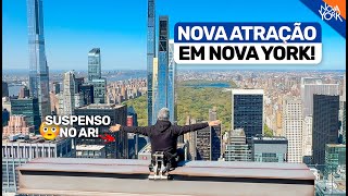 A NOVA ATRAÇÃO do observatório Top of the Rock em Nova York | The Beam