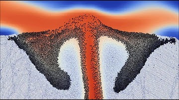 Particle-particle interactions in basaltic mush during open-system event