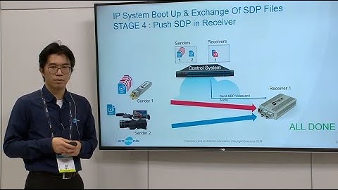 A Simple Description of SDP in SMPTE ST 2110 Sithideth Viengkhou, Embrionix