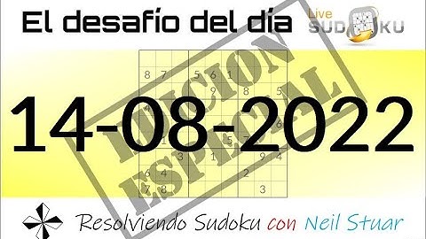 El desafío del día 14/08/2022