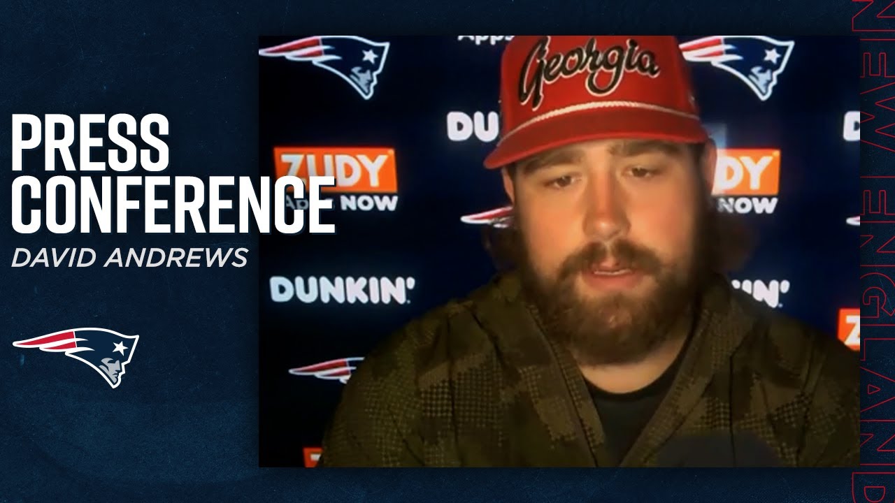 David Andrews on Mac Jones, Ernie Adams Retirement & More | Press Conference (New England Patriots)