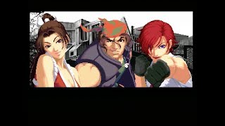 (60fps) KOF 2000 on a NEOGEO #66 - new button layout! (roulette team play) Neo Geo Button Layout