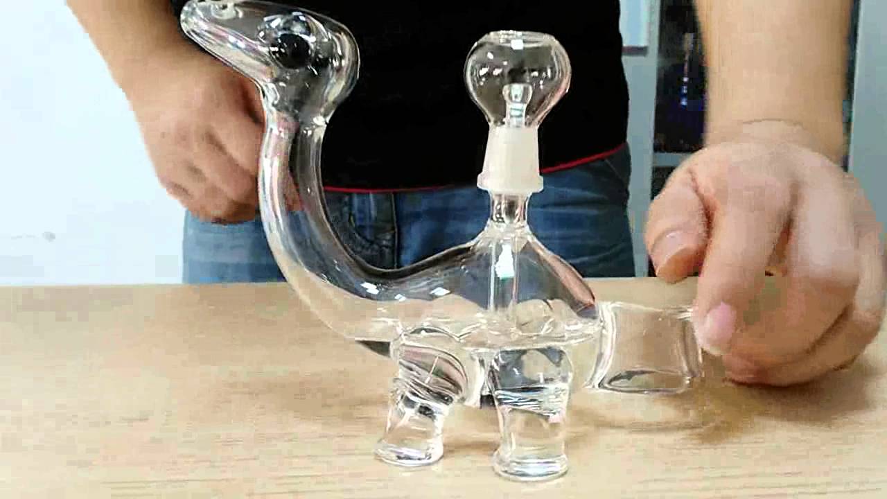 dinosaur glass bongs glass water pipes oil rigs