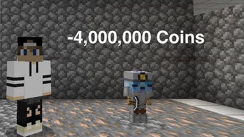 Spending 4,000,000 coins maxing out an iron minion (Hypixel Skyblock)