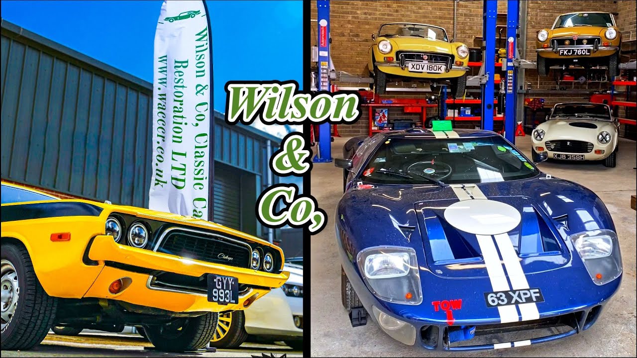 Wilson & Co, Classic Car Restoration Open Day! - YouTube