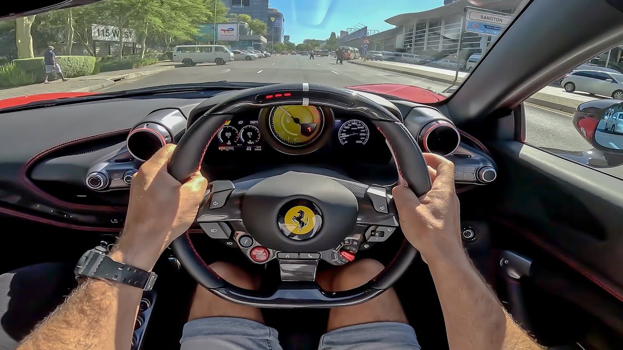 POV: Novitec Ferrari F8 N-Largo 1 of 15 city drive in South Africa