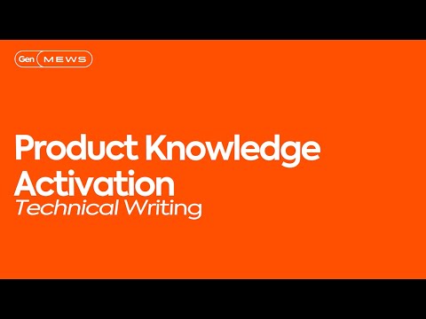 GenMews: Get to know Technical Writing - video from Bizzon