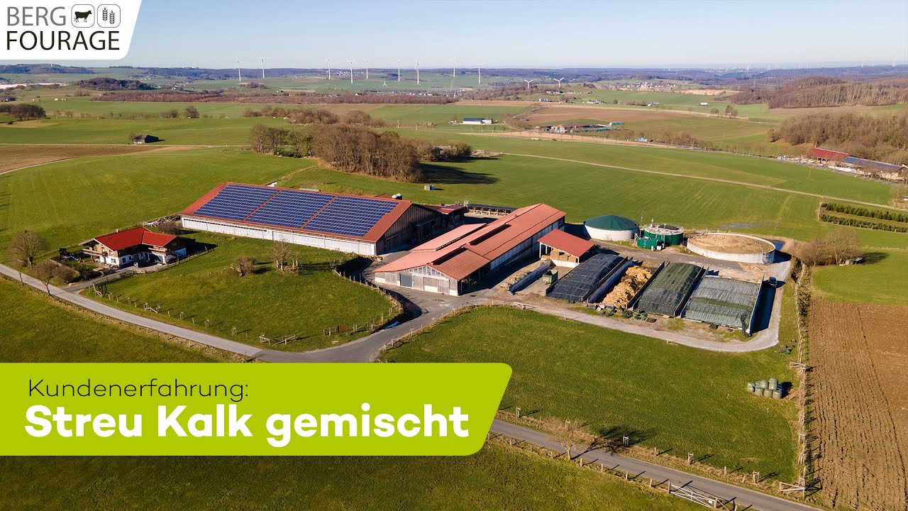 Die Sauerland Milch GbR über die Umstellung auf Strohkalk - Berg Agrar Siehe umschreibung  !