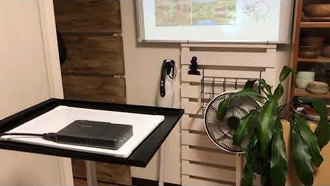 ミニプロジェクター「iOCHOW IO2」をダイニングで使ってみた