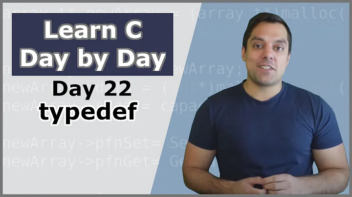 [Day 22] - Typedef (An alias for a new type)