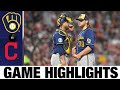 Brewers vs. Indians Game Highlights (9/11/21) | MLB Highlights