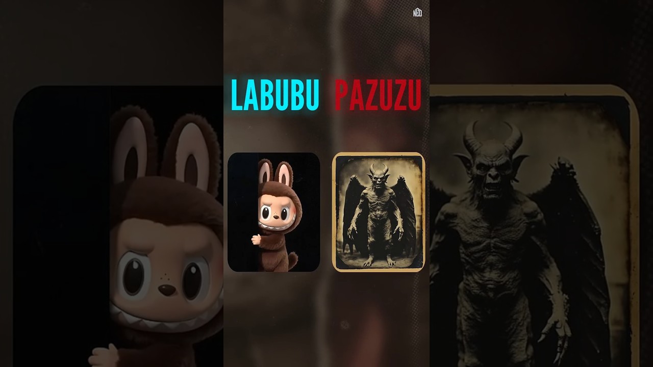 Labubu vs pazzuzu #demon #scary #shorts