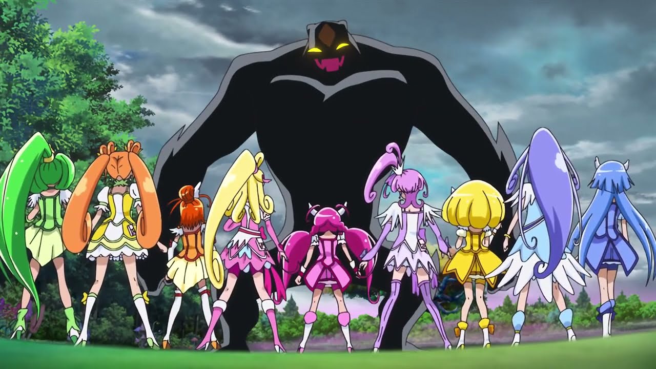 GLITTER FORCE VS FORCE OF EVILE - YouTube.