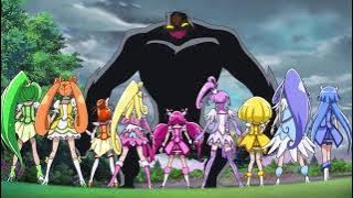 GLITTER FORCE VS FORCE OF EVILE
