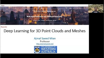 Keynote talk on Geometric Deep Learning by Professor Ajmal Mian