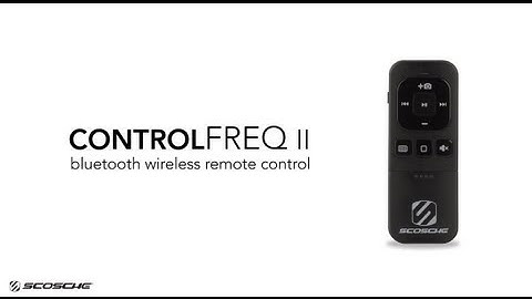 CONTROLFREQ II - Remote Control for iPad, iPhone, iPod and Andriod Devices - Scosche