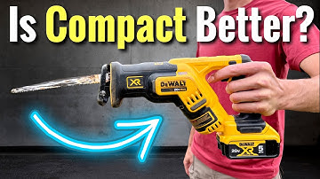 Hoe deze DeWalt compacte reciprozaag 20V werkt