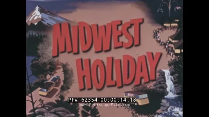 MIDWEST HOLIDAY 1952 TRAVELOGUE FILM   CHICAGO  LA...