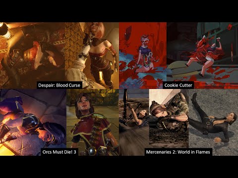 Video Game Ryona Compilation Vol 31 Ryona リョナ Various Freecam 