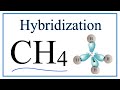 Hybridization and Geometry of Methane