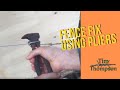 Fixing a Fence Using Only Pliers